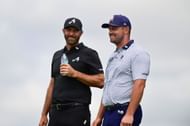 Bryson DeChambeau and Dustin Johnson (Source: Getty)